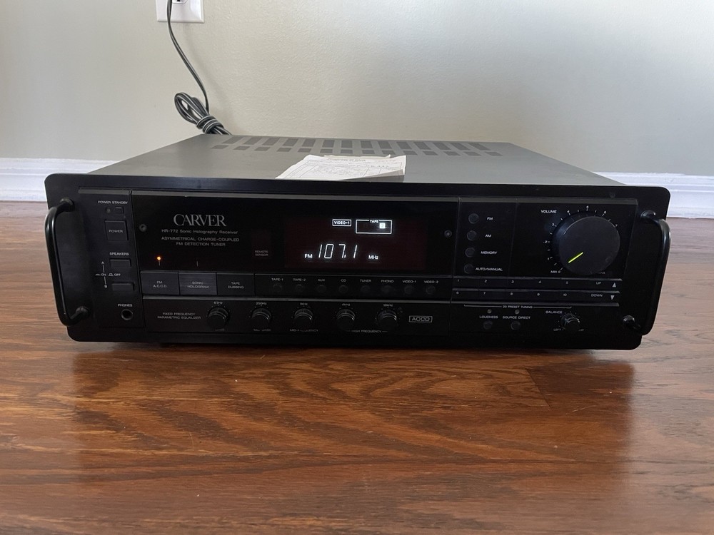 ꙮ Carver Sonic Holography Receiver HR-722 (SERVICED)