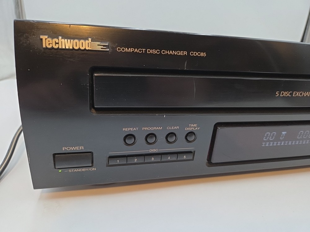 Techwood Compact Disc Changer CD Changer CDC85 - NO REMOTE Not Fully Tested