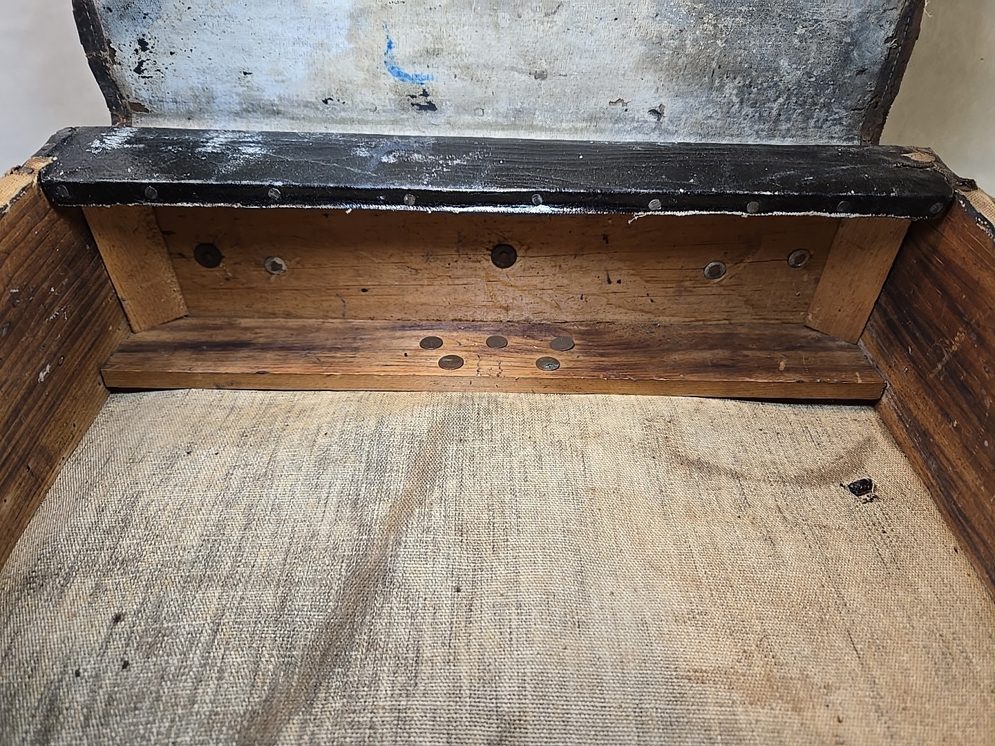 Civil War to Indian Wars Oil Cloth Box Haversack Backpack