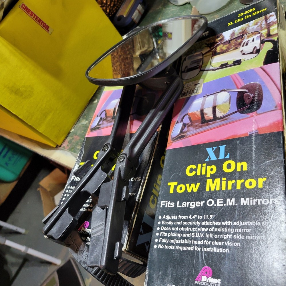 Universal Mount Towing Mirrors Set 2