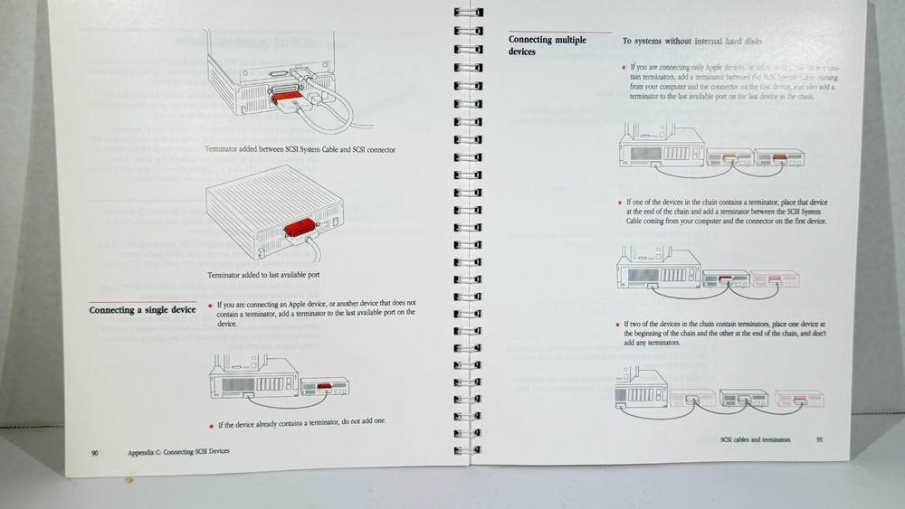 Vintage Macintosh Manuals! Mac II Owner's Guide, Utilities User's Guide,Ref Card