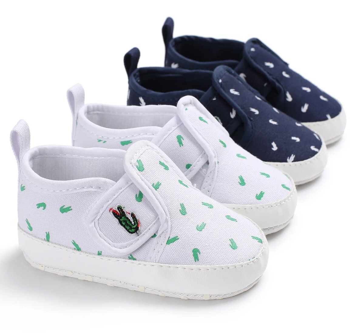 Baby Infant Classic Canvas Baby Shoes Boy/Girl Soft Sole Size 0-18 Months