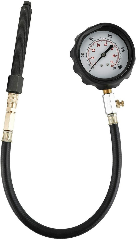 Diesel Engine Compression Gauge Tester Cylinder Pressure Test Injector Adaptor