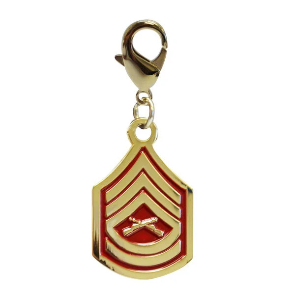 U.S. Marine Corps Insignia Charm ~Gunnery Sergeant