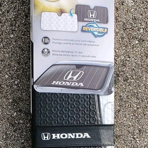Honda Windshield Sun Shade Black Foldable Accordion Sunshade NEW *FREE SHIPPING*