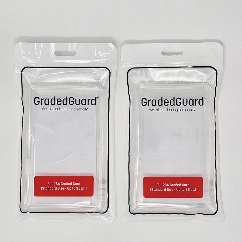 (2) Crystal GradedGuard PSA Graded Card Jewel Case Guard Protector Stackable