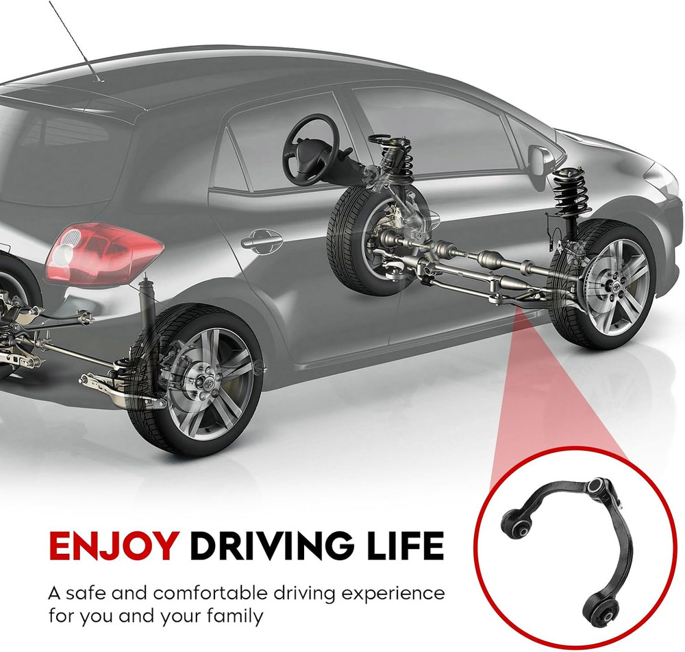 2Pc Front Upper Control Arm Ball Joint Set 2003-2004 Ford Expedition Navigator