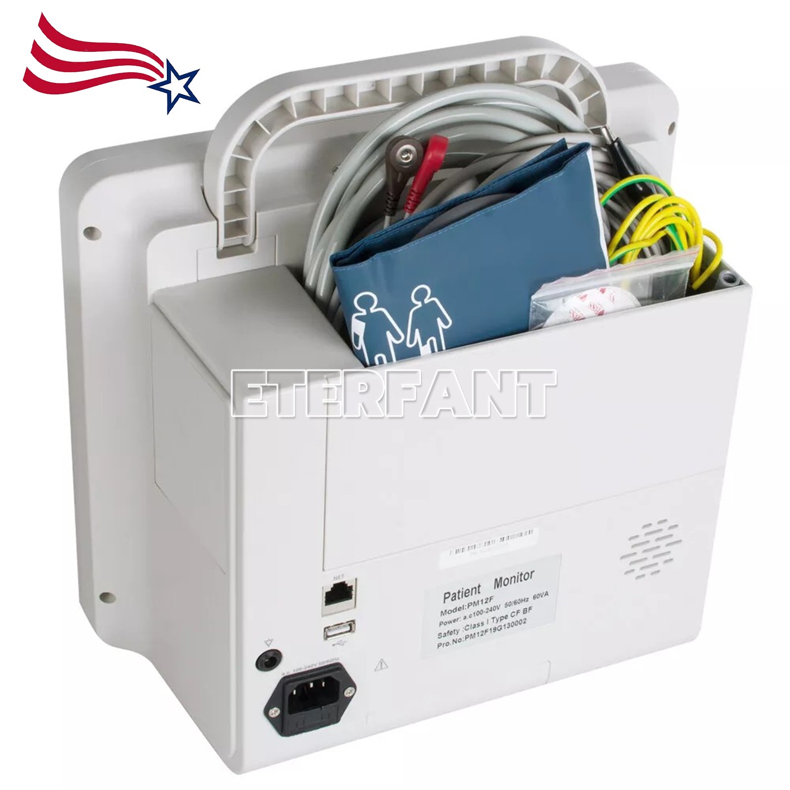 Patient Monitor ICU CCU Vital Sign For Hospital ECG NIBP RESP TEMP SPO2 PR