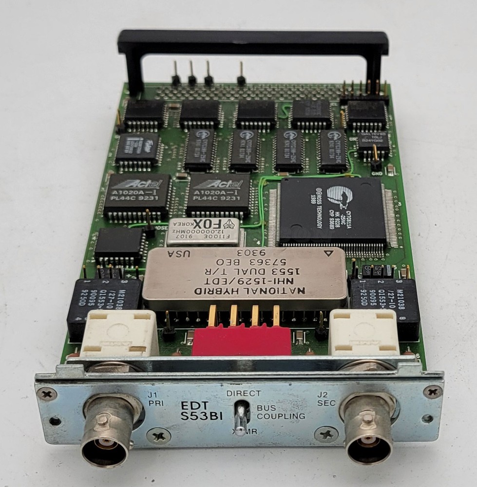 EDT S53BI Sun MIL-STD-1553 SBus Serial Interface