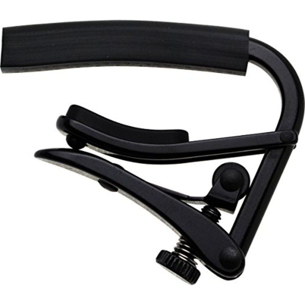Shubb C3K Capo Noir for 12-String Guitars, Black Chrome