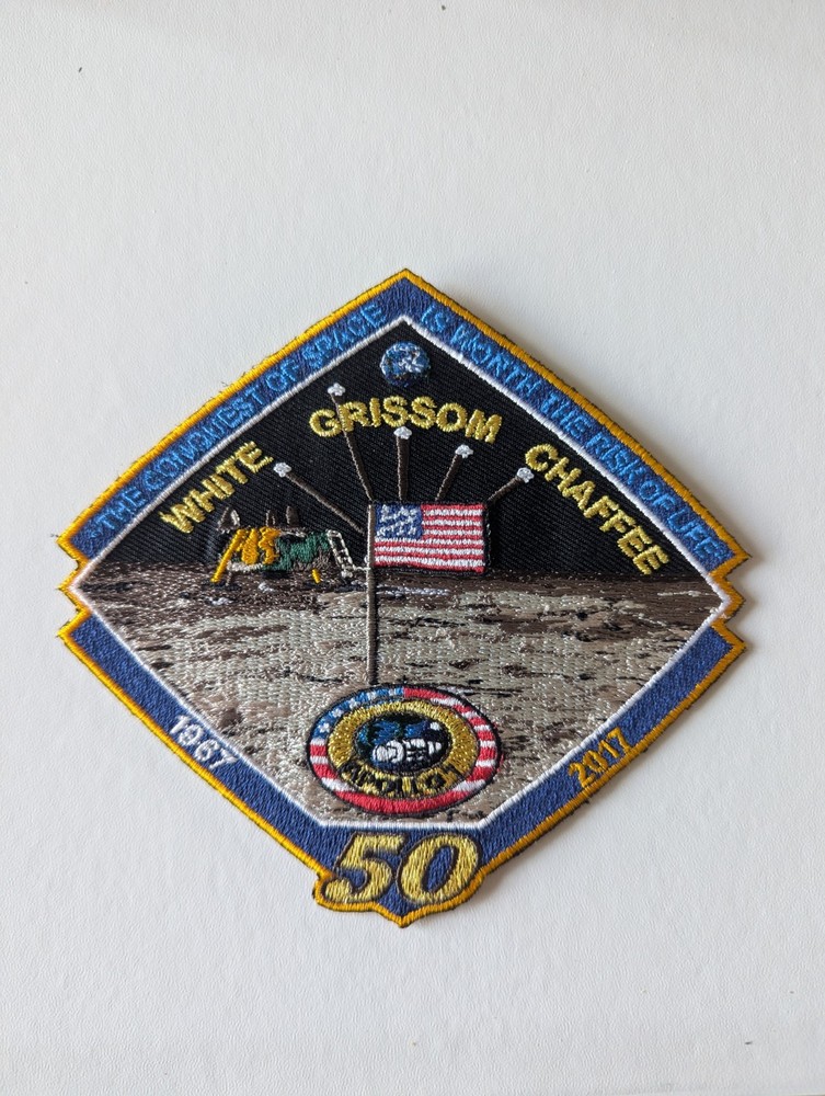 NASA Apollo 1 "Spirit" Commemorative 5" Patch AB Emblems