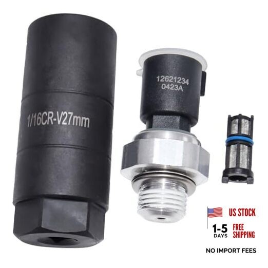 12673134 Oil Pressure Sensor Switch Sending Unit with Filter Socket 213-4411