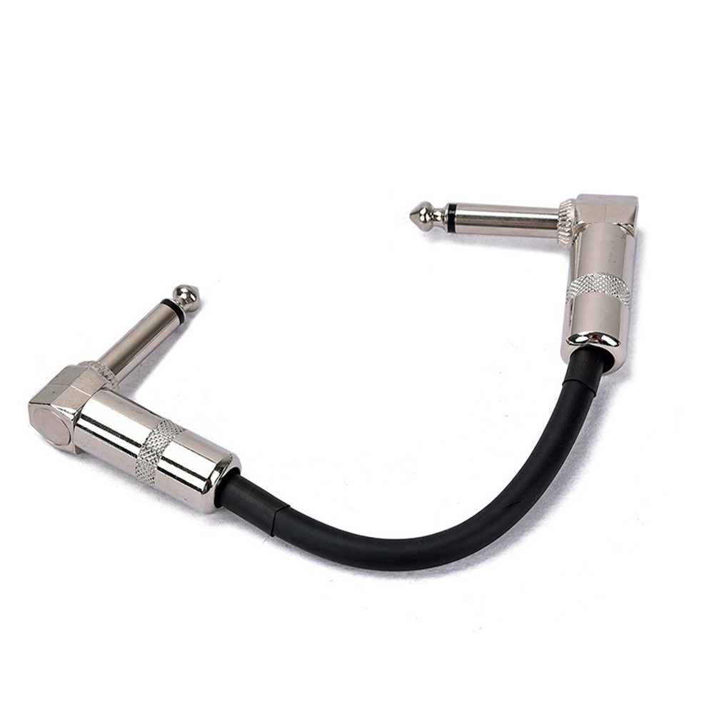 Right Angle 30cm Guitar Effect Pedal Cable Effects Patch Cord Pedal Cable D
