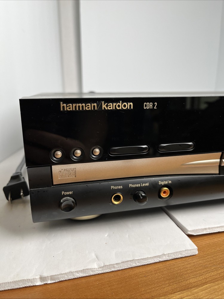 HARMON KARDON CDR 2 Dual CD Player Disc Error. Powers On, Disc tray Doesnt Open