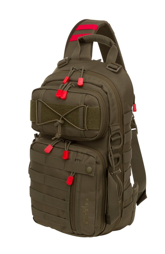 Fieldline Pro Roe Sling Bag Range, Green, Unisex, Polyester Soft Case