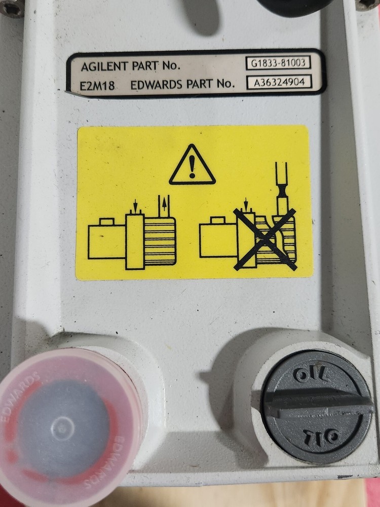 Edwards 18 E2M18 Rotary Vane Vacuum Pump A363-24-904