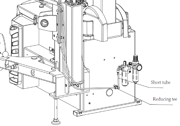 Universal Tire Changer Lift, Pneumatic Tyre Wheel Lifter for Tire Changers AA088