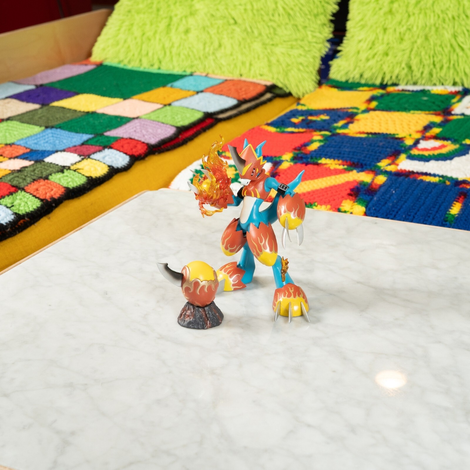 Digimon Adventure Flamedramon 6.5" Figure PVC Action Statue Collectible Toy