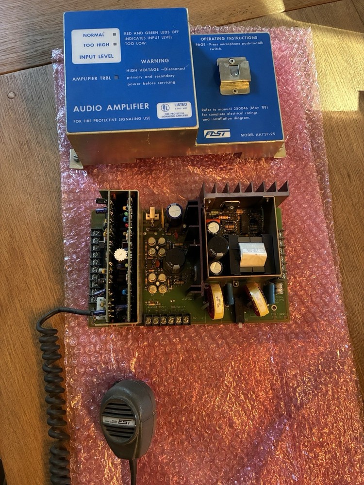 EST Audio Amplifier Model AA75P-25