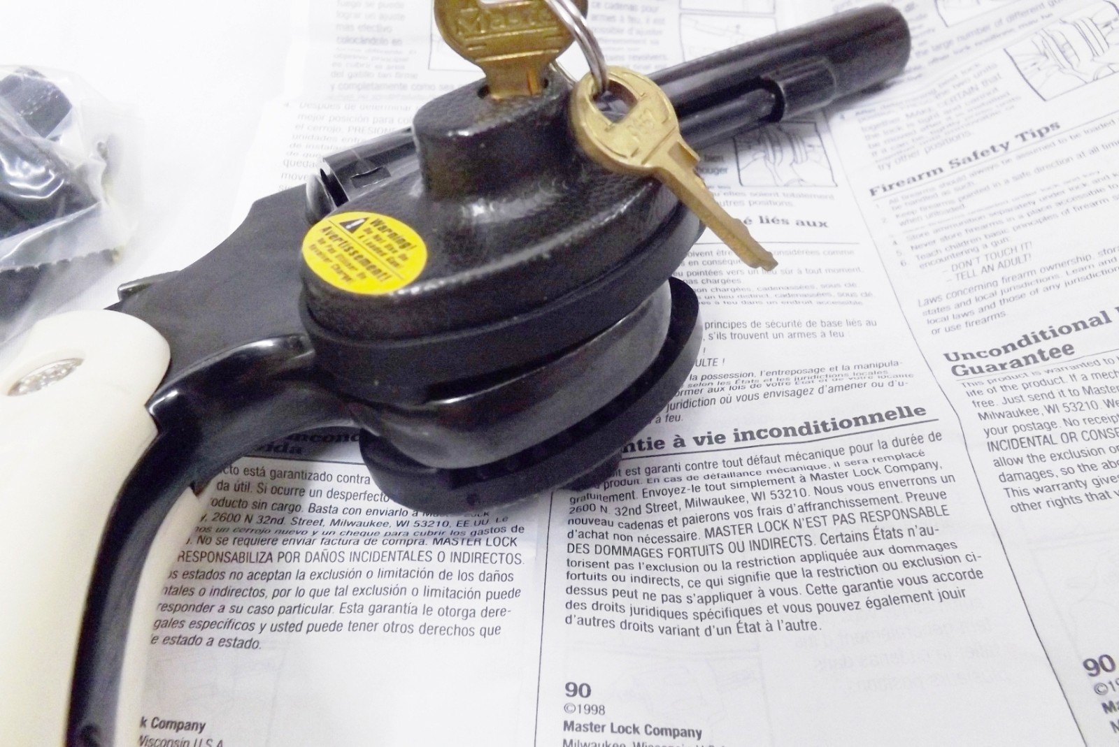 Master USA Smith & Wesson Trigger Locks Pre-2002 Pre-Lock 3 ship free 72100