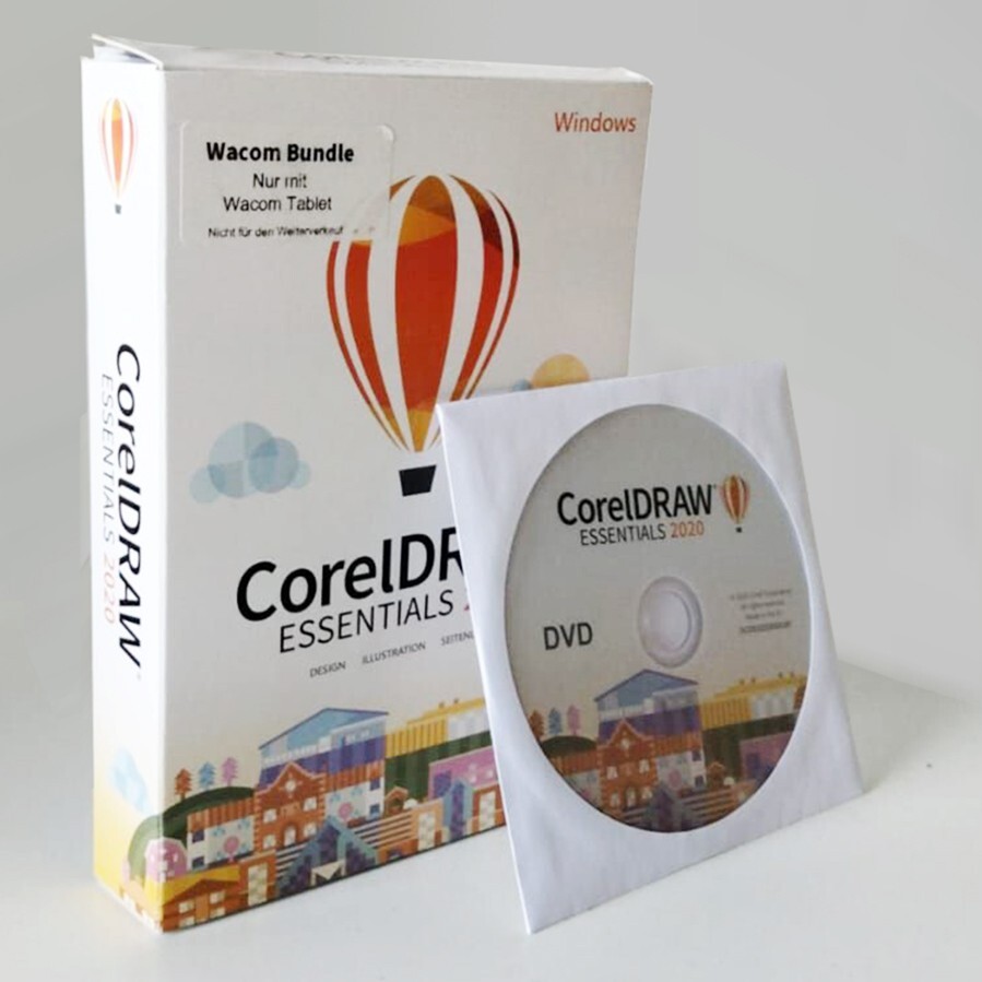 One by WACOM + CorelDRAW Essentials 2020 + Serial
