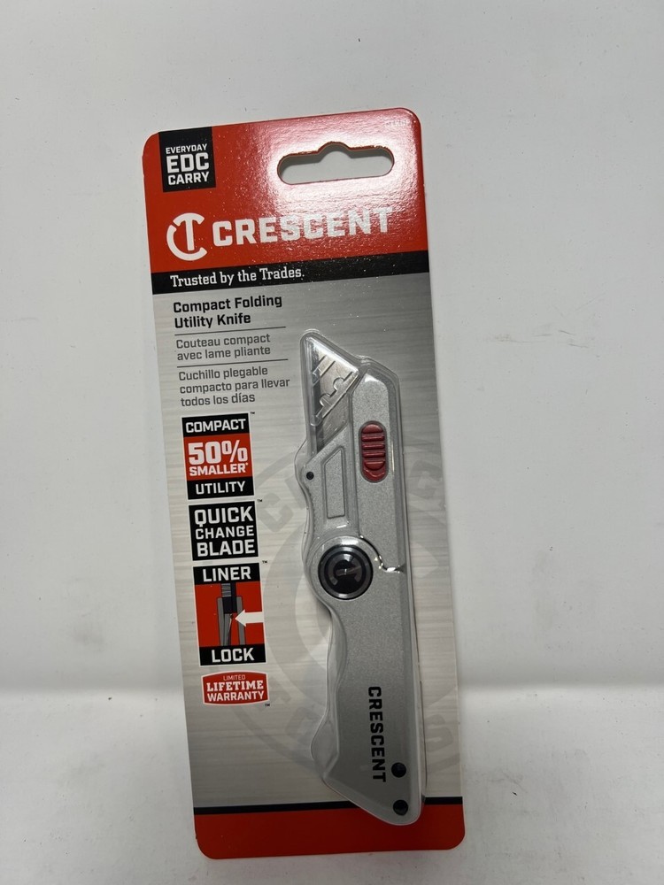 Crescent Compact Folding Utility Knife
