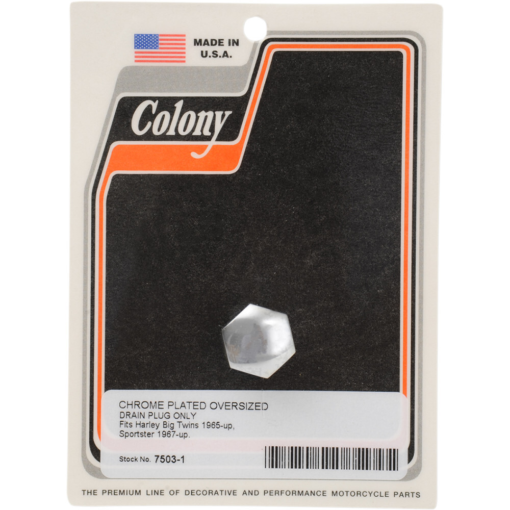 Colony Oversize Chrome Drain Plug | 7503-1