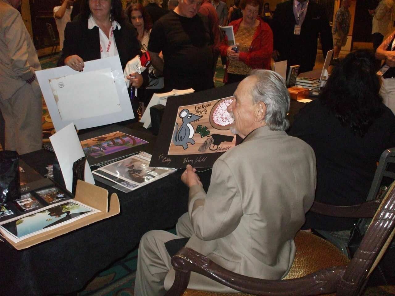 Mafia Signed Original Henry Hill Cosa Nostra Gangster Painting No More Shines!