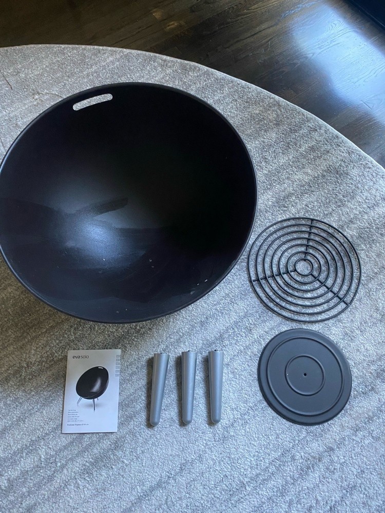 Eva Solo Fireglobe Fireplace Firepit -- Black Large