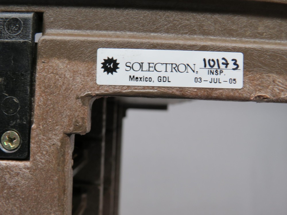 SOLECTRON NTBX32BA P0704312 MAINFRAME FOR CARDS T166330