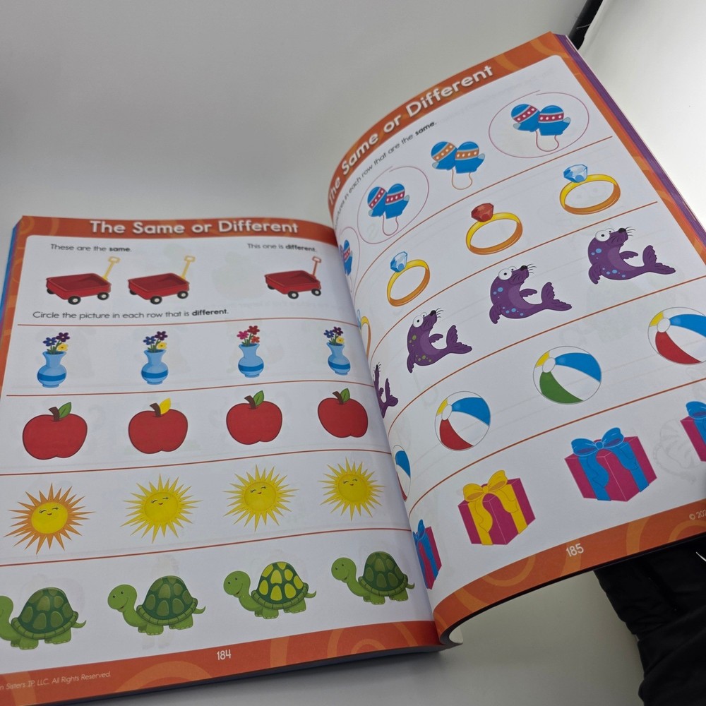 Creative Teaching Materials Lets Get Ready for Preschool Learning Workbook