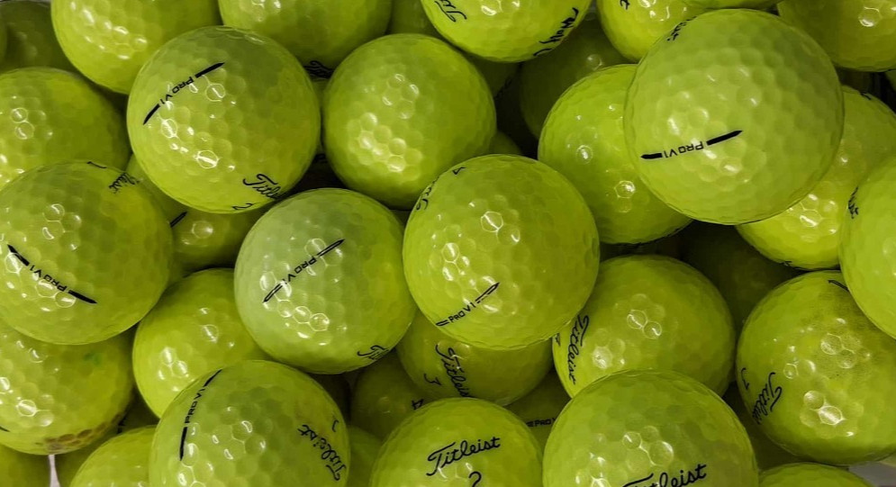 3 Dozen Titleist Pro V1 - Yellow - 2A/3A