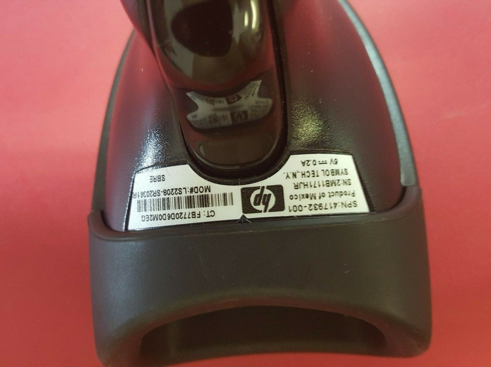 LS2208-SR20361R - SYMBOL LS2208 BRANDED HP BAR CODE SCANNER