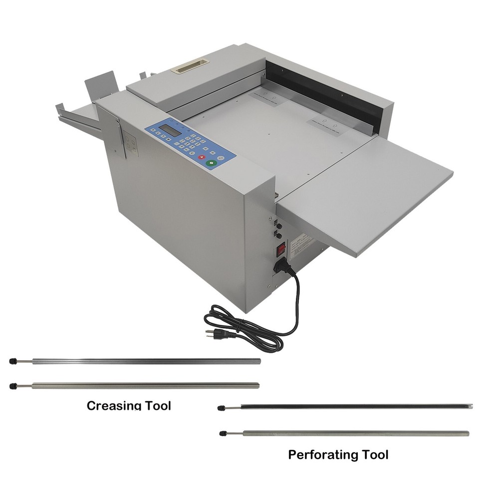 110V 13'' Digital Electric Creasing and Perforating Machine Indentation Machine