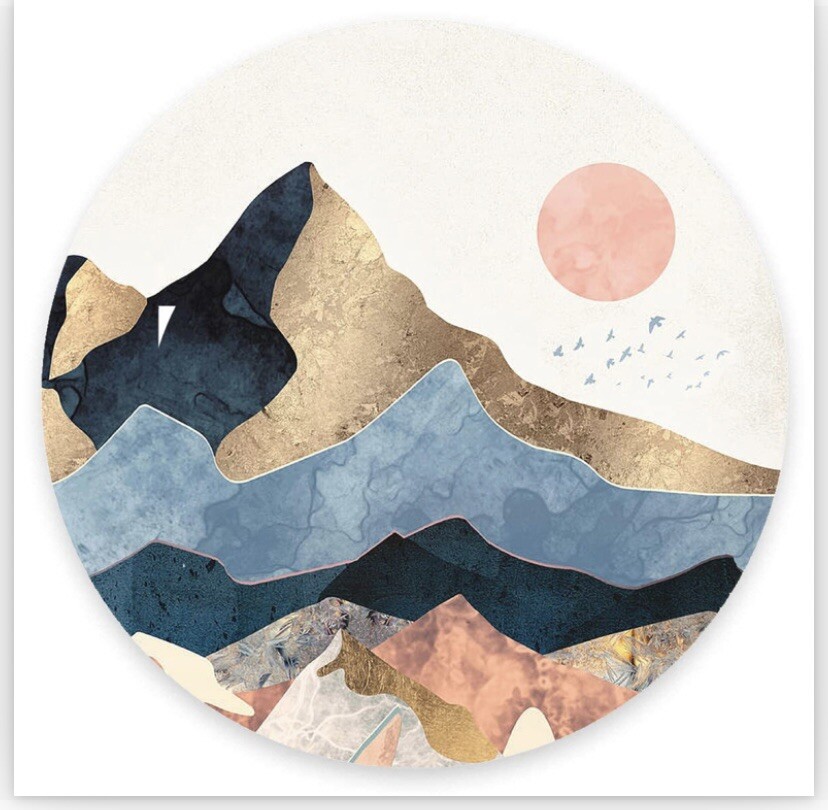 Armanza Mouse Pad, Sunrise Mountain Mouse Pad