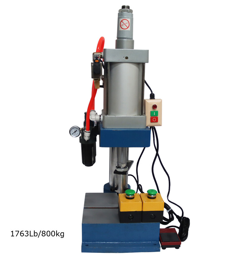 1763Lb Pneumatic Press Punch Machine No Display Controller with Foot Switch 110V