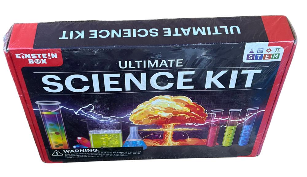 Einstein Box Ultimate Science Kit - STEM Projects - 120 Experiments for Ages 8+