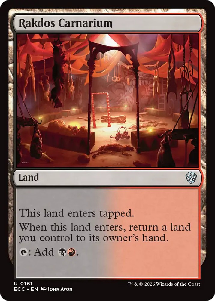 Rakdos Carnarium [Lorwyn Eclipsed Commander]