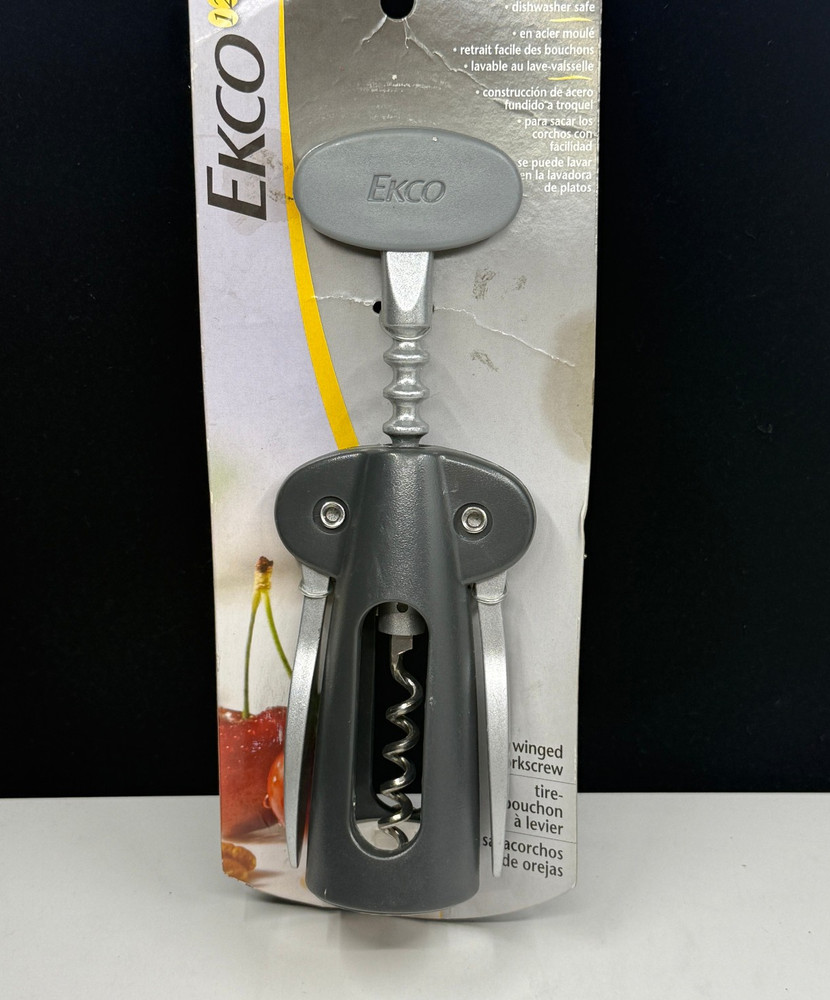 EKCO Black Winged Corkscrew -NEW *Check Description