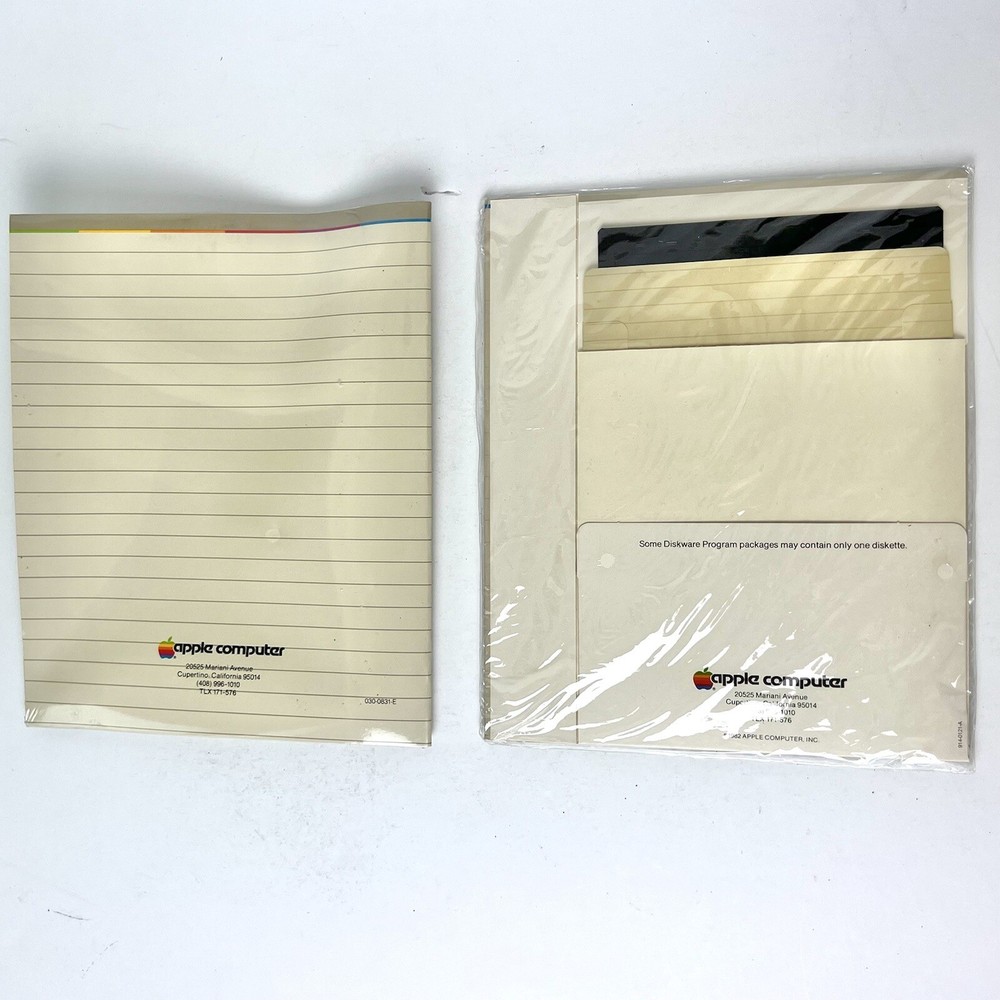 Apple II Imagewriter Printer Accessory Kit Manuals & Original Box ONLY A2C0352