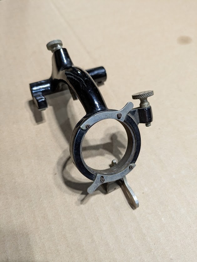 EARLY SUITCASE EDISON STANDARD CARRIAGE, ORIGINAL PHONOGRAPH PART