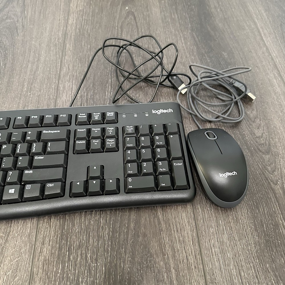 Logitech Keyboard And Mouse, Works