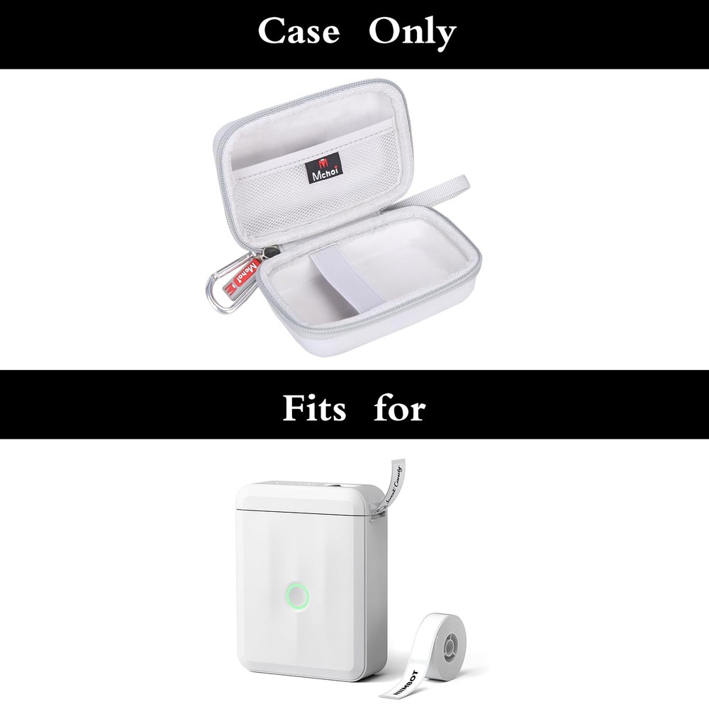 Hard Case Fits for NIIMBOT D11/D110 Upgraded Version Label Maker for Labeler ...