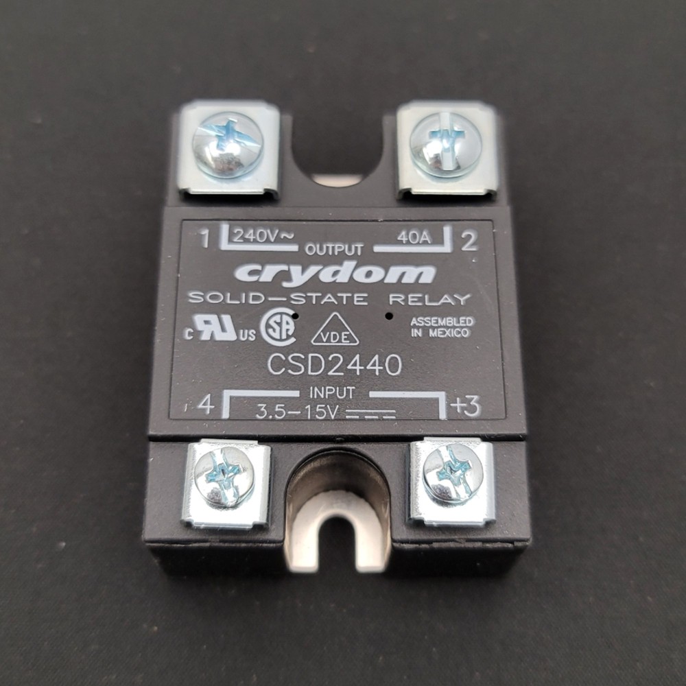 Crydom CSD2440 Solid State Relay Control: 3.5-15VDC, Output: 240VAC 40A