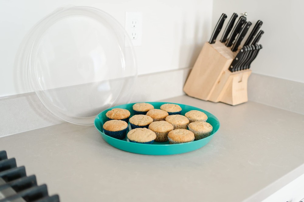 14inch Round Pizza Keeper Blue