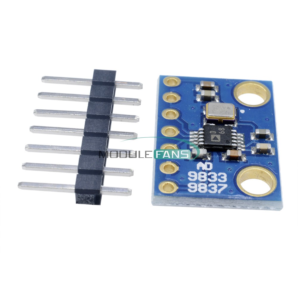 1-10PC AD9833 DDS Signal Generator Programmable Microprocessors Sine Square Wave