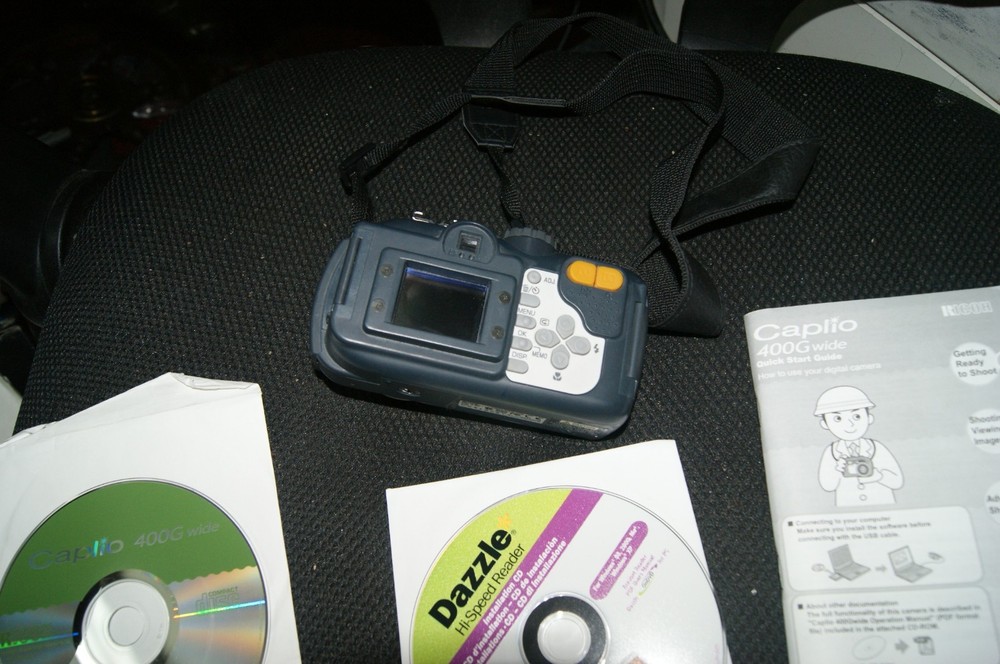 RICOH CAPLIO 400G UNDERWATER CAMERA IN GREAT CONDITION