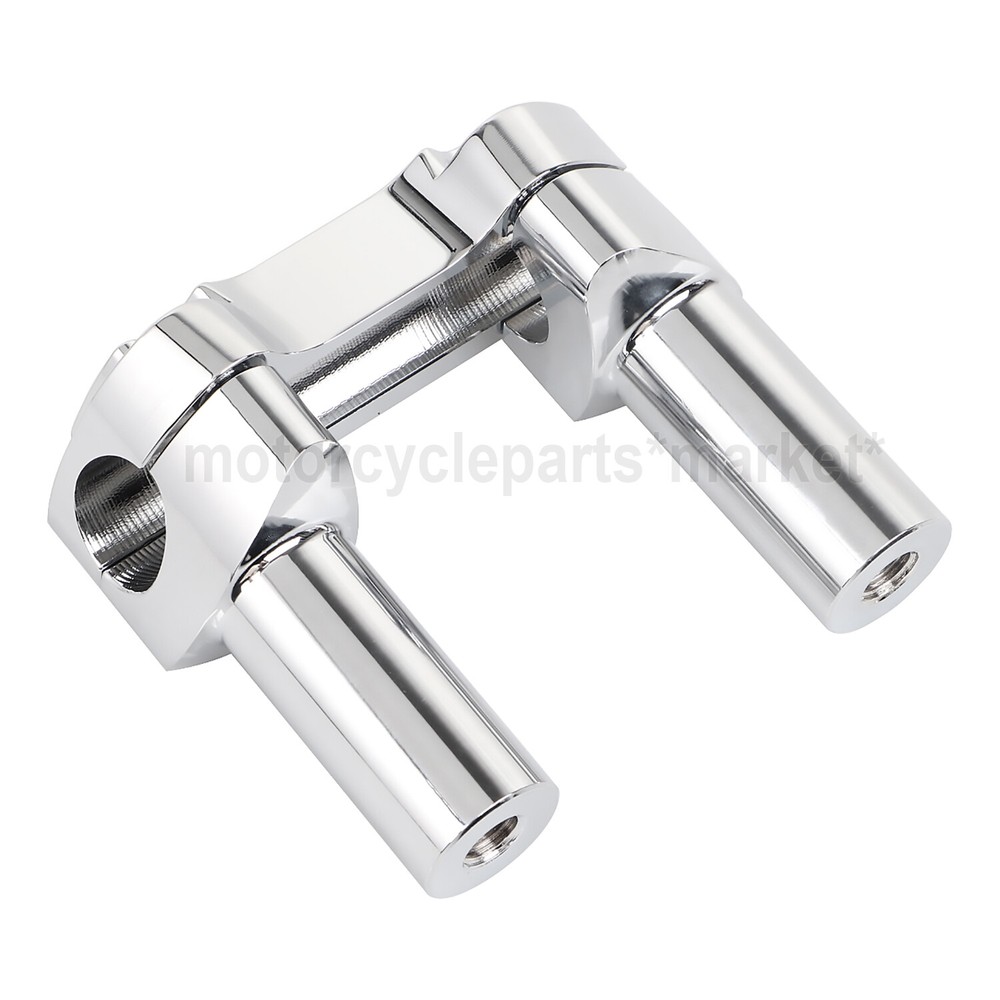 3.5" Handlebar Risers & Top Clamp For Harley Dyna FXDF FXDB Heritage Softail
