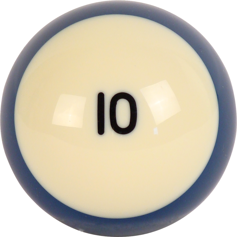 Individual Aramith Crown Standard Replacement Pool Ball #10 - RBCB