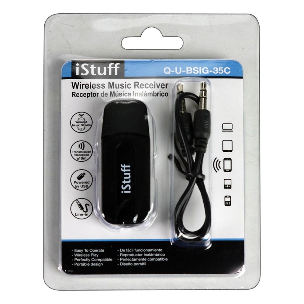 Nippon Q-U-Bsig-30 Istuff Usb Bt Dongle Wireless Music Receiver